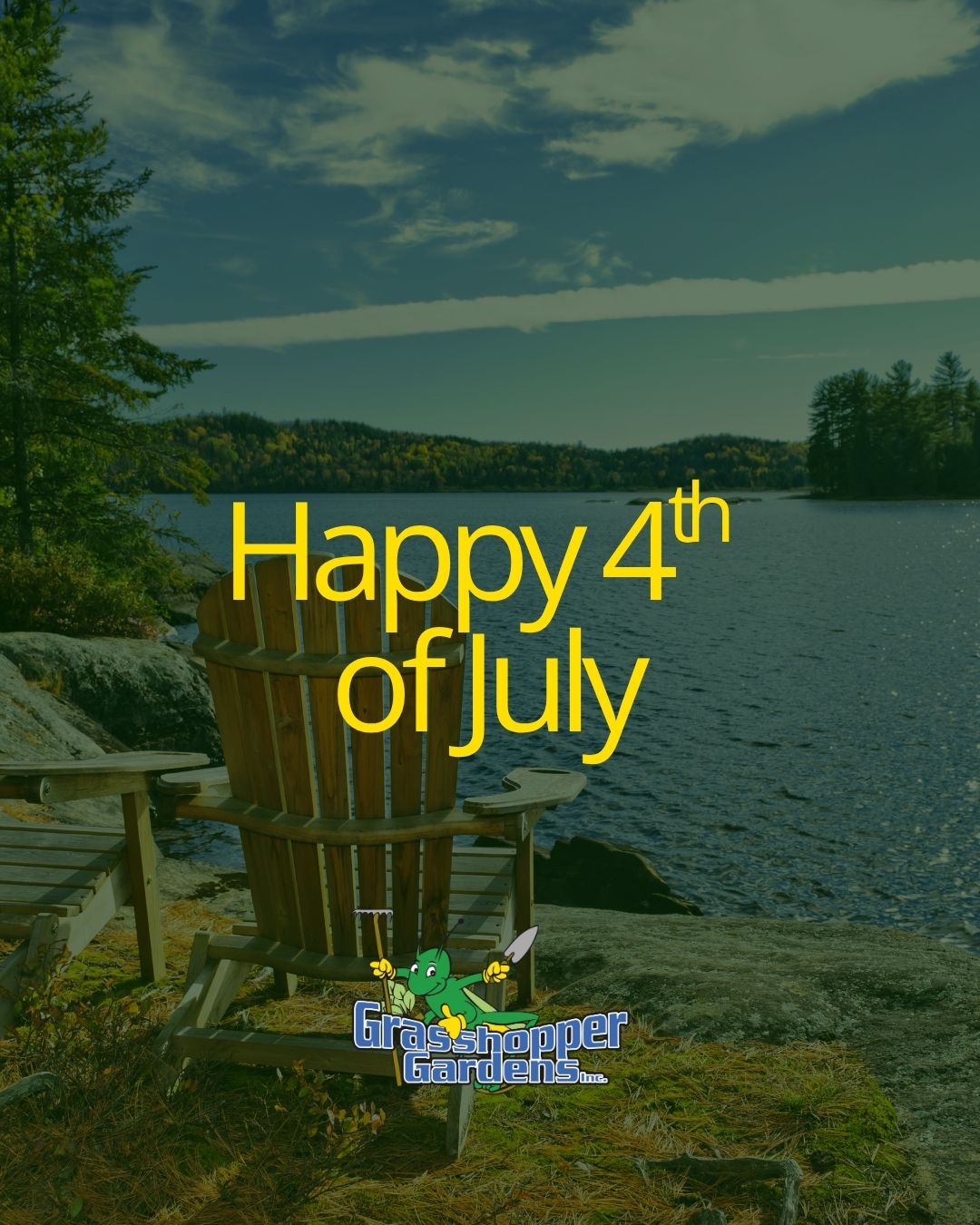 Happy Fourth of July from Grasshopper Gardens!

Today, we celebrate the freedoms we enjoy, the communities we're proud to serve, and the families and friends who make summer memories possible.

Whether you're hosting a backyard barbecue, relaxing on the patio, watching fireworks, or spending time with loved ones, we hope you take a moment to enjoy all that makes this season special.

We're grateful for the opportunity to help create and maintain the outdoor spaces where so many of life's best moments happen.

From our Grasshopper Gardens family to yours, we wish you a safe, happy, and memorable Independence Day.

❤️🤍💙 Happy Fourth of July!

#FourthOfJuly #IndependenceDay #GrasshopperGardens