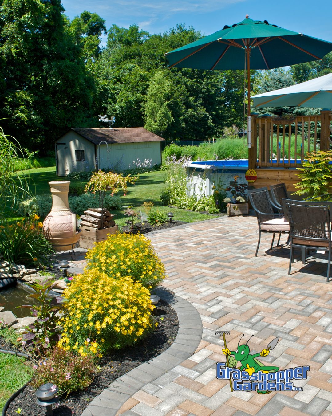 Your dream backyard starts right outside your door. 🌿✨

Imagine fall nights on a beautiful new patio, dinners outside with family and friends, a fire pit to gather around, and landscaping that makes your entire home feel complete.

At Grasshopper Gardens, we can help bring that vision to life. From custom patios and walkways to retaining walls, plantings, landscape design, and complete outdoor transformations, our team handles the details from design to installation.

You bring the vision. We’ll help create the outdoor space you’ve been dreaming about. 🏡

Ready to transform your backyard?

👉 Request your FREE landscaping estimate today: grasshoppergardens.com